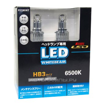 HB3 12V-LED (P20d) 14W 6500K WhiteBeam LED HL (.2 .) P213KWT